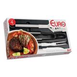 Kit Utensílios para Churrasco 4pcs Euro Home - BBQ6092
