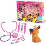 Kit Veterinária Judy Pet Cuide Do Seu Cãozinho - Samba toys
