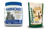 Kit vetnil 1 organew 1 kg validade 02/21 + 1 aminomix gold 500 g validade 02/21 suplemento alimentar