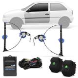 Kit Vidro Elétrico Gol G2 Parati G2 1996 1997 1998 1999 2000 2 Portas Dianteiras Inteligente - Dial