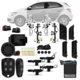Kit Vidro Elétrico Onix Prisma 2012 a 2018 Sensorizado 4 Portas + Alarme Pósitron e Trava Elétrica - Kit segurança