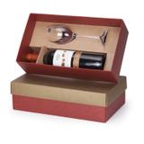 Kit Vinho Chileno Cono Sur 1551 750ml 1 Taça de Cristal - Shop quality