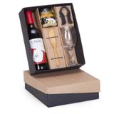 Kit Vinho Português 375ml+ 1 Brusqueta Italiana + 1 Taça + 1 Espatula + 1 Cortador de lacre - Shop quality