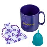 Kit Violeta Cup Tipo A Verde (2 Produtos)