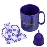 Kit Violeta Cup Tipo A Violeta (2 Produtos)