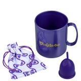 Kit Violeta Cup Tipo B Violeta (2 Produtos)