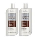 Kit Vita Derm Crespos Brasil Sh.400ml e Cond.400ml