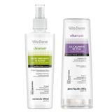 Kit Vita Derm Loção de Alface 200gr e Calmante de Tilia 200gr