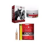 Kit Vita Seiva Cavalo Real Sh + Cond + Balsamo+sos+ Biotina