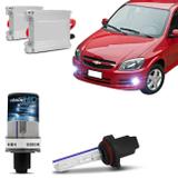 Kit Xênon Completo HB4 8000K Farol Milha Celta 06 A 14 Tonalidade Azulada Reator Função Anti Flicker - Prime
