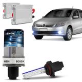 Kit Xênon Completo HB4 8000K Farol Milha Gol G5 08 A 12 Tonalidade Azulada Reator Anti Flicker - Prime