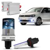 Kit Xênon Completo HB4 8000K Farol Milha Polo Hatch 07 A 13 Tonalidade Azulada Reator Anti Flicker - Prime