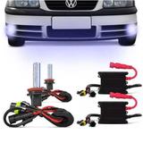 Kit Xenon Farol Milha Gol G3 99 2000 2001 2002 2003 2004 2005 Parati Saveiro H3 8000k - Techone