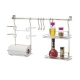 Kitchen Set Duplo 2, Suporte Para Rolos e Prateleira - Passerini