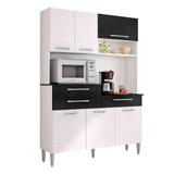 Kits Cozinha Paraná Orion 6 Portas 3 Gavetas com Espaço para Forno Elétrico - 1816