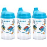 Kuka 6046 Copo Infantil Cristal Decorado Azul (Kit C/03)
