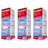 Kuramed Spray Antisséptico Tópico 50ml (Kit C/03)
