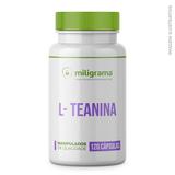 L-Teanina 200mg 120 Cápsulas - Miligrama