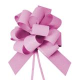 Laço Gravata Embalagem Presente Fita 18Mm Glitter Pink - Cromus