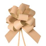 Laço Gravata Embalagem Presente Fita 30Mm Glitter Nude - Cromus