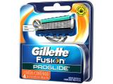 Lâmina de Barbear Gillette Fusion Proglide Recarga - 4 Unidades