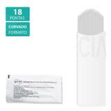 Lâmina Tebori Nano FLOX 18 Pontas Curva Flex com Anvisa