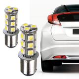 Lâmpada 2 Polos 18 Led Smd Lanterna Traseira e Luz de Freio Par - Rexter