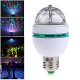 Lampada Globo De Luz Led Rgb Giratória Bola Maluca - Jojo