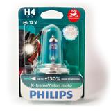 Lâmpada H4 Philips Xtreme Vision Moto 60/55W