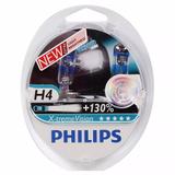 Lampada Philips H4 Xtreme Vision 3500K 55w 130% Mais Luz