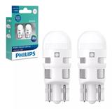 Lampada Philips T10 Ultinon Pingo Led 6k W5w Superbranca Par
