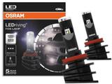 Lâmpada Super Branca Osram LEDriving FOG LAMP H8 H11 H16 6000 K para Farol de Milha Neblina
