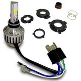 Lampada Super Led 3dDPara Moto Motocicleta H4 / H7 6000k - Tiger