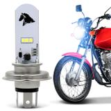 Lâmpada Super LED Honda CG 125 2005 A 2019 H4 8000K 35W Luz Azulada Farol Alto ou Baixo - St