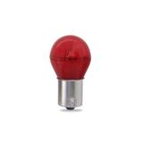 Lampada tipo 1141 12v led bulb 1 polo vermelho 3w 360lm pinos transversais encontrados universal embalagem com 2 lâmpadas equivalência 30w ângulo de - Autopoli