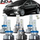 Lampada ultra led xtreme toyota corolla 2015 a 2017 farol e milha - Tiger auto