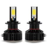 Lampadas LED 7400 Lumens Ford Ranger 2013 a 2014 Farol Alto e Baixo - Techone