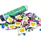 Lança confete emoji zapzap serpentina festa 21cm - Ccdama