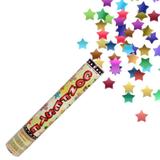 Lança Confete Estrelas Coloridas 25 cm Mundo Bizarro - Festabox