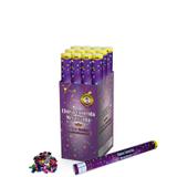 Lança Confetes Chuva Papel Metalizado Colorido 60cm 12 unidades SilverFestas - Festabox