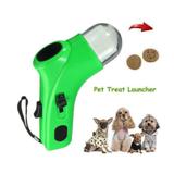 Lançador De Petiscos E Ração Brinquedo Para Cães E Gatos - Verde - Re