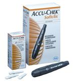 Lancetador Accu-Chek Softclix - Lancetador + 25 Lancetas Descartáveis - Roche - diabetes