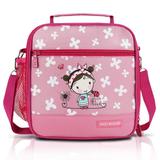 Lancheira termica escolar bolsa alça ajustavel menina jacki design joaninha