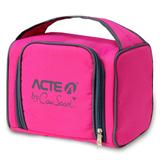 Lancheira Térmica Lunch Box Acte Sports Rosa by Cau Saad 7,45 Litros