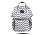 Landuo bolsa maternidade land grey wave (calçadão)