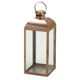 Lanterna Decorativa Rosê 23cm Espressione