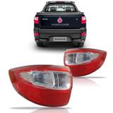 Lanterna Traseira Fiat Strada 2014 2015 2016 2017 Original - Valeo