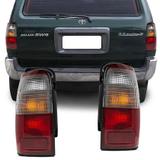 Lanterna Traseira Hilux SW4 1996 1997 1998 1999 2000 Bicolor Cristal - Prime