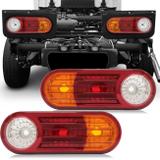 Lanterna Traseira HR 2004 2005 2006 2007 2008 2009 2010 2011 2012 2013 Tricolor Cristal - Prime
