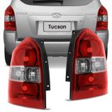 Lanterna Traseira Hyundai Tucson 2004 2005 2006 2007 2008 2009 2010 Bicolor - Prime